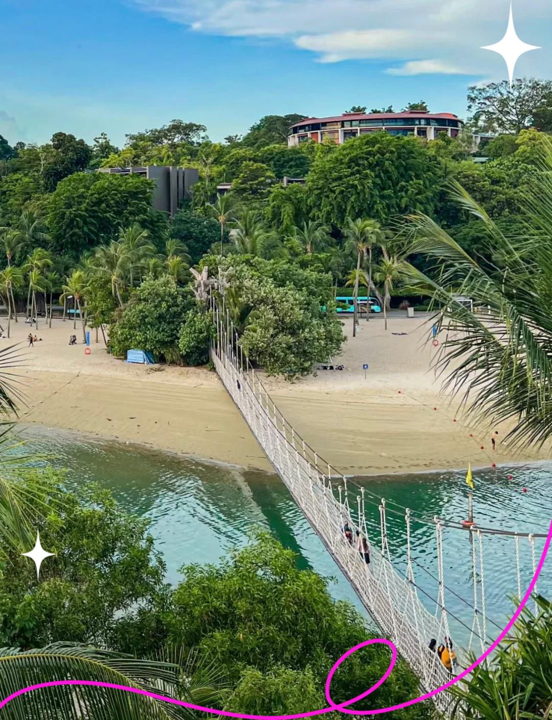 圣淘沙岛3大美丽旅游景点